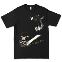 Black hobbes Premium Tee - linhVisuals