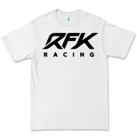 White rfk racing Premium Tee - linhVisuals