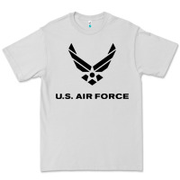 Dove Grey us air force usaf distressed Premium Tee - linhVisuals