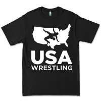 Black usa fight Premium Tee - linhVisuals