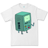 White Bmo Adventure Time Premium Tee - linhVisuals