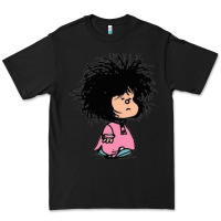 Black MAFALDA Premium Tee - linhVisuals