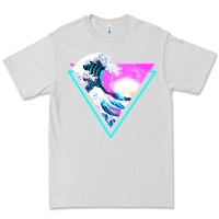 Dove Grey vaporwave aesthetic Premium Tee - linhVisuals