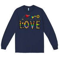 Navy love is love Long Sleeve Tee - CowhideDigitalArt
