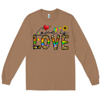 Toasted Coconut love is love Long Sleeve Tee - CowhideDigitalArt