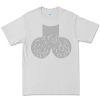 Dove Grey dick head ball sack Premium Tee - linhVisuals