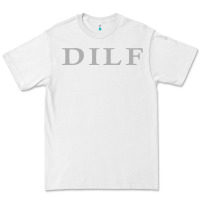 White dilf Premium Tee - linhVisuals