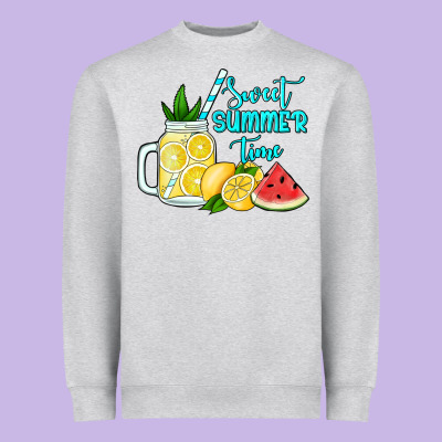 Sweet Summer Time No Background Heavyweight Sweatshirt Designed By Jasminsmagicworld