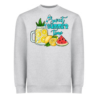 Heather Grey sweet summer time no background Heavyweight Sweatshirt - Jasminsmagicworld