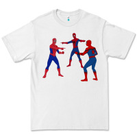 White spidey meme Premium Tee - linhVisuals