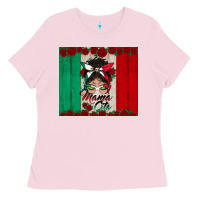 Mexican Messy Bun Mamacita Ladies Tee | Teevron