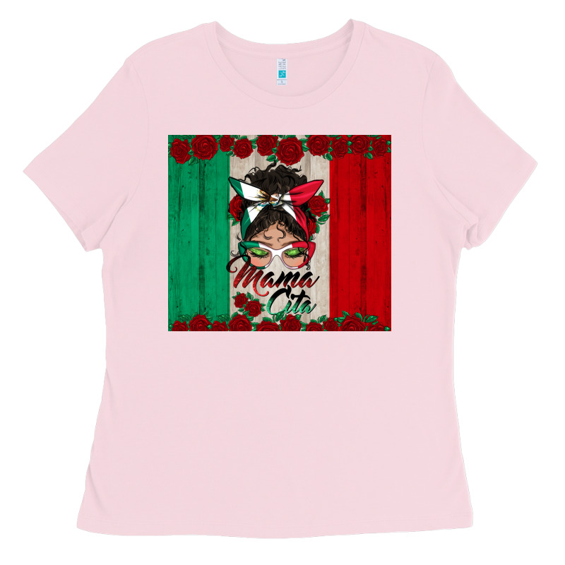 Mexican Messy Bun Mamacita Ladies Tee by BundleAndBundleShop | Teevron