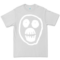 Dove Grey the mighty boosh monkey skull Premium Tee - linhVisuals