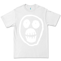White the mighty boosh monkey skull Premium Tee - linhVisuals