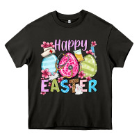 Asphalt Happy Easter eggs Heavy Core Tee - OliviaCreatesArt