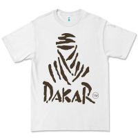 White dakar Premium Tee - linhVisuals