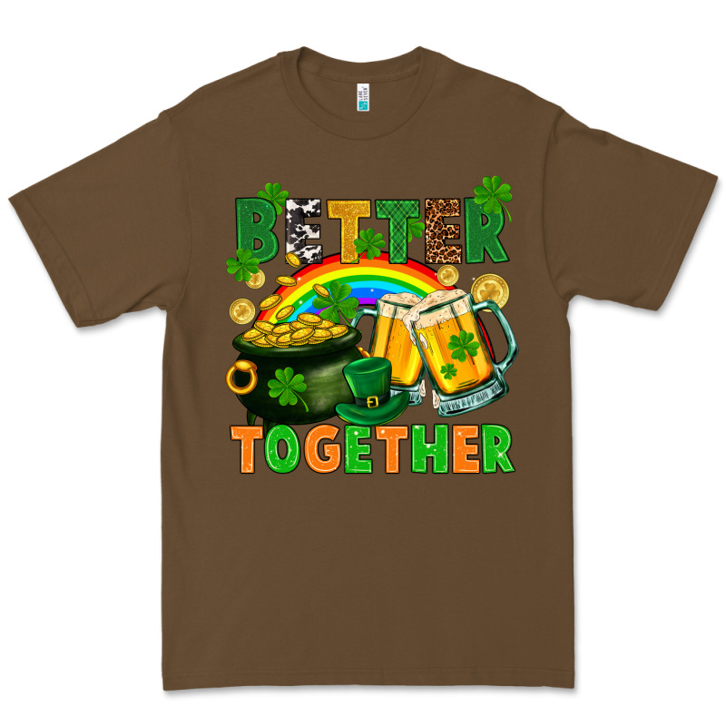 St. Patrick's Day Better Together Premium Tee by FaDigitalArtStudio | Teevron