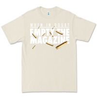 Bone when in doubt empty the magazine Premium Tee - linhVisuals