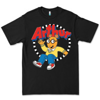 Black Funko Up Arthur Premium Tee - linhVisuals