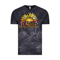 Cloud Black Teacher Vintage Tee - CowhideDigitalArt