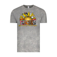 Cloud Rock Teacher Vintage Tee - CowhideDigitalArt