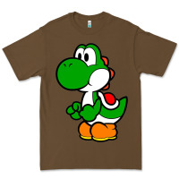 Cacao Yoshi Green Premium Tee - linhVisuals