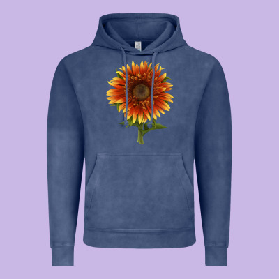 The  Sunflower Vintage Hoodie Designed By Lillyallendesigns
