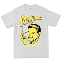 Dove Grey the marijuana weed Premium Tee - linhVisuals