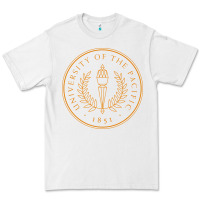 White University of the Pacific Premium Tee - linhVisuals