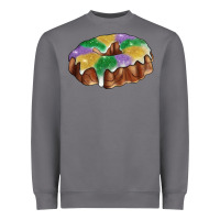Storm mardi gras king cake Heavyweight Sweatshirt - RanaPortraitStore