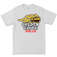 Dove Grey Golden Glove Boxing Club, King of the Ring Outfit. Premium Tee - linhVisuals
