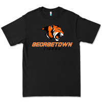 Black georgetown college tiger Premium Tee - linhVisuals