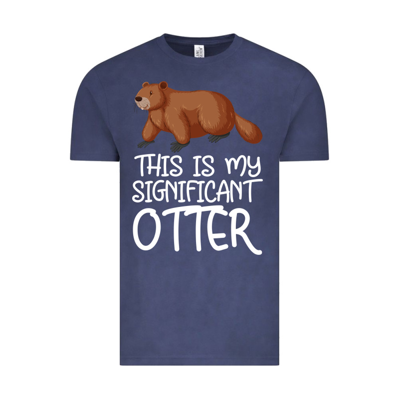 This Is My Significant Otter Vintage Tee by Bettercallsaul | Teevron