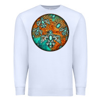 White western pattern circle Premium Sweatshirt - Jasminsmagicworld