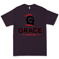 Plum grace college & seminary lancers1 vectorized Premium Tee - linhVisuals