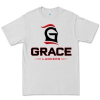 Dove Grey grace college & seminary lancers1 vectorized Premium Tee - linhVisuals