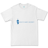 White The mount st mary's university Premium Tee - linhVisuals