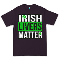 Plum irish livers matter   funny st patricks day irish drinking t shirts te Premium Tee - linhVisuals