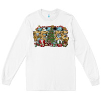 White peace Long Sleeve Tee - SublimationCraftShop
