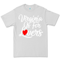 Dove Grey virginia is for lovers Premium Tee - linhVisuals