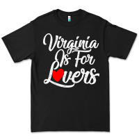 Black virginia is for lovers Premium Tee - linhVisuals