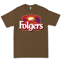 Cacao Folgers Premium Tee - linhVisuals