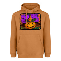 Jack O' Lantern Pumpkin Heavyweight Hoodie | Teevron