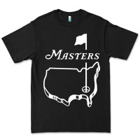 Black MASTER GOLF TOURNAMENT Premium Tee - linhVisuals