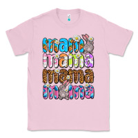 Bubblegum Pink Easter mama mama mama Classic Tee - OliviaCreatesArt