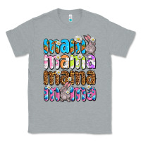 Heather Grey Easter mama mama mama Classic Tee - OliviaCreatesArt