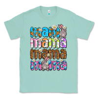Seafoam Easter mama mama mama Classic Tee - OliviaCreatesArt