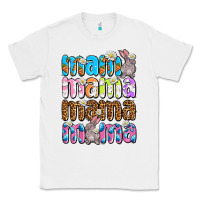 White Easter mama mama mama Classic Tee - OliviaCreatesArt