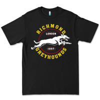 Black Richmond Greyhounds Lon Don 1897 Premium Tee - linhVisuals