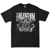 Black halestorm Premium Tee - linhVisuals